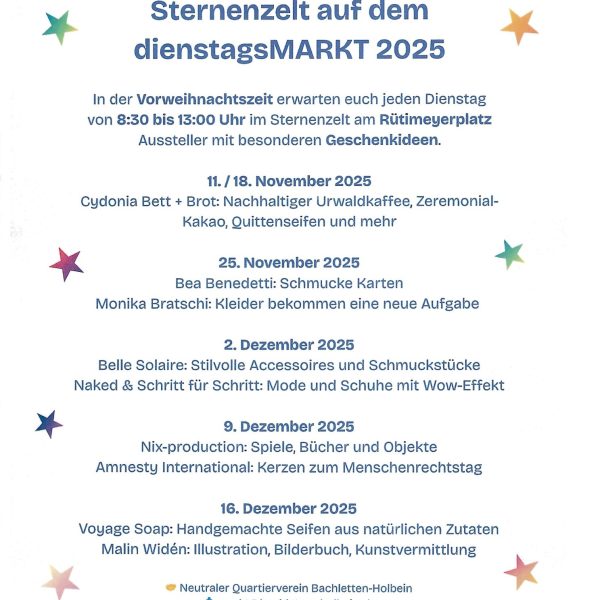 Flyer Sternenzelt 2025